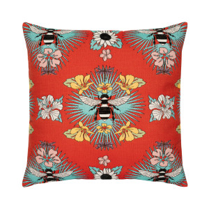 Tropical Bee Red